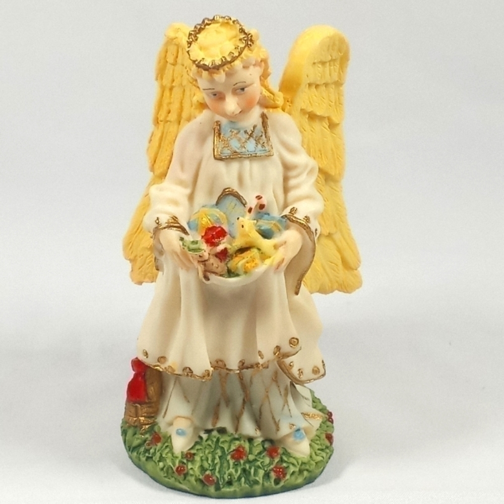 𝅺vintage German International Santa Claus Collection,  Christkindl Figurine